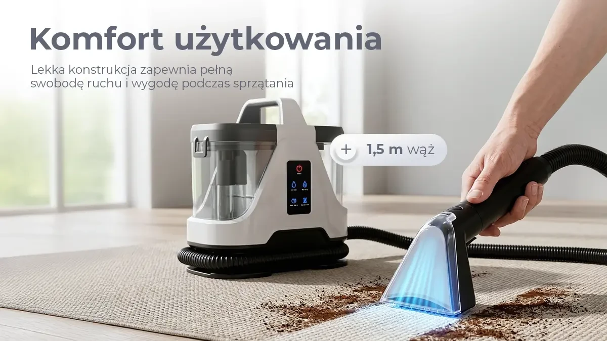 EXTRALINK HOME Dulkių siurblys PIORĄCY NA MOKRO I SUCHO 650W R-651 aprašymas - Prekės nuotrauka