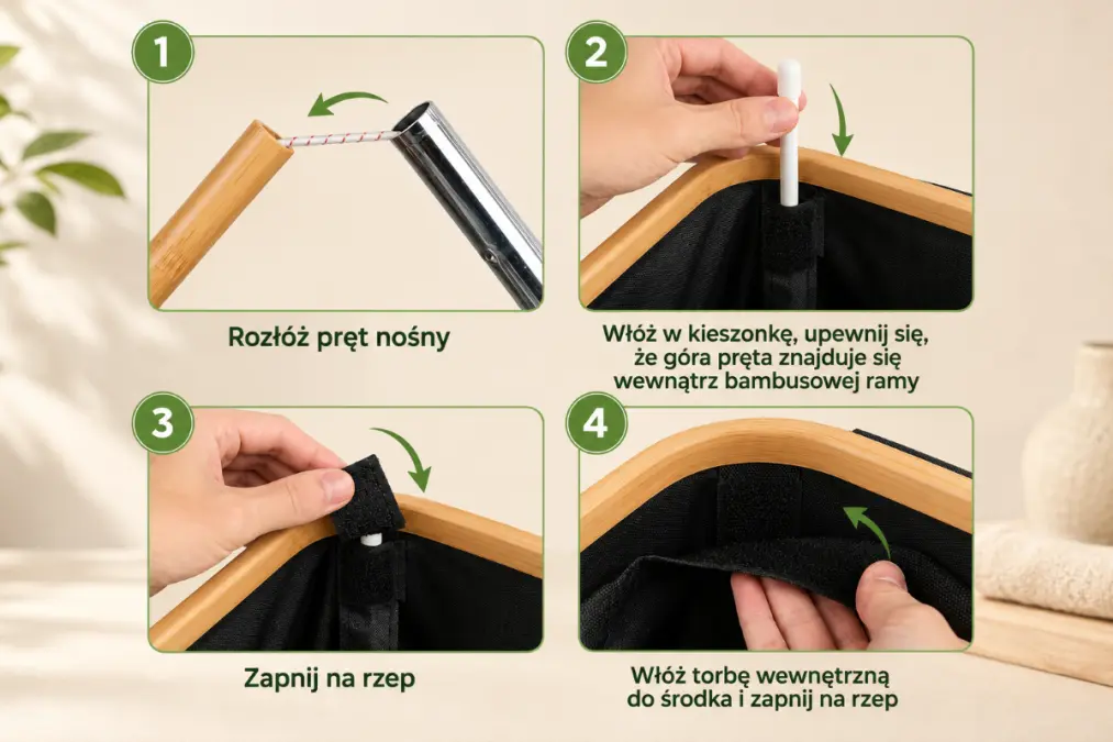Extralink Home | Returnable bottle bin | Foldable bin with opening, 100L aprašymas - Prekės nuotrauka