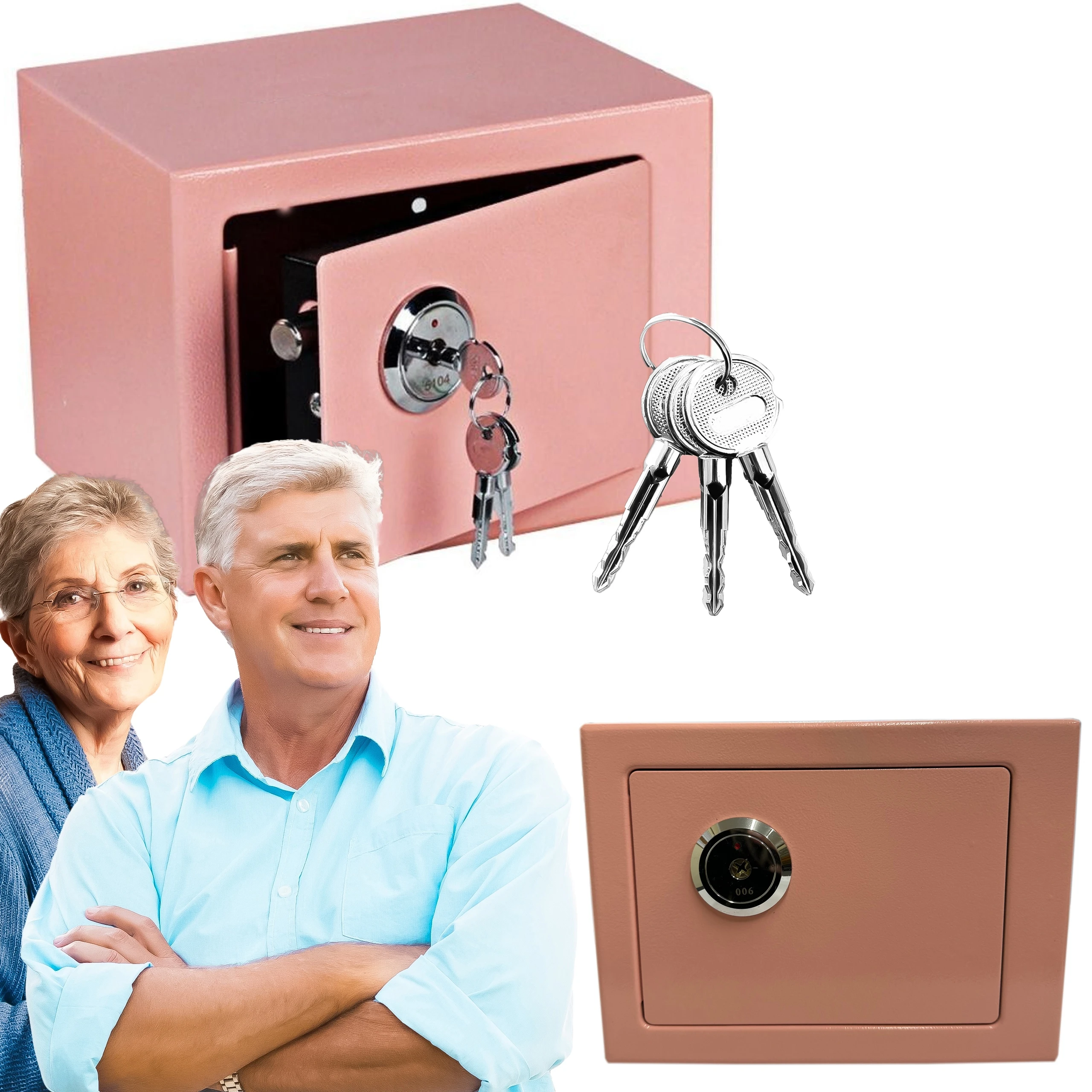 Extralink Home Seifas, Office Seifas, Key Locker, Security Cash Box, Rožinė, S-404 aprašymas - Prekės nuotrauka Extralink Home Seifas, Office Seifas, Key Locker, Security Cash Box, Rožinė, S-404 aprašymas - Prekės nuotrauka