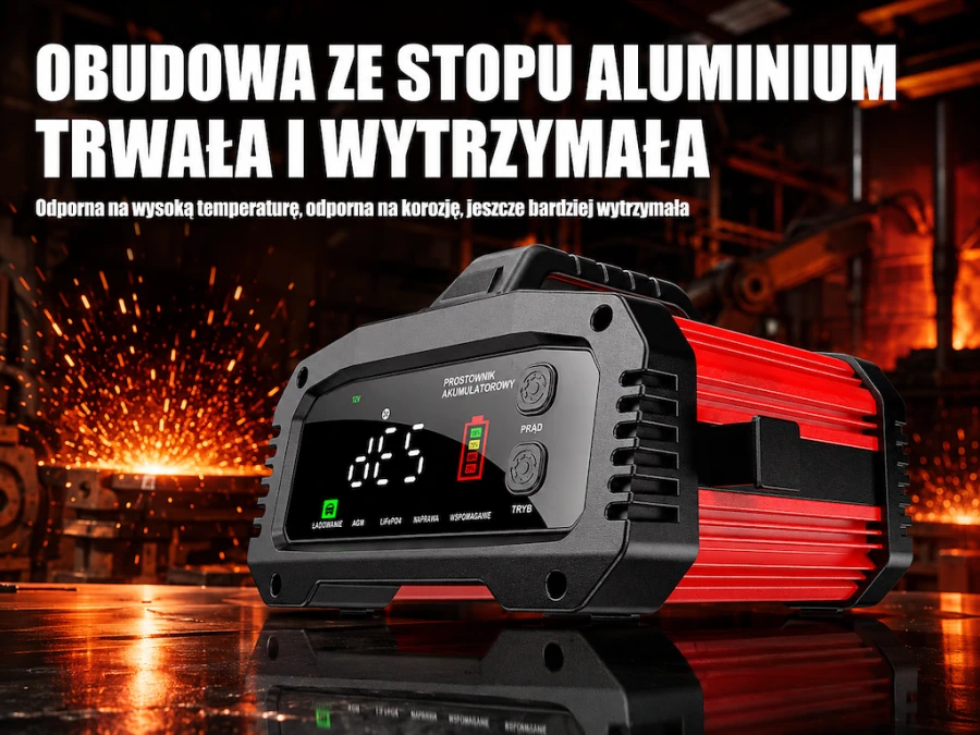 Extralink, Intelligent car charger with AGM repair mode, 12V, 24V, 25A aprašymas - Prekės nuotrauka