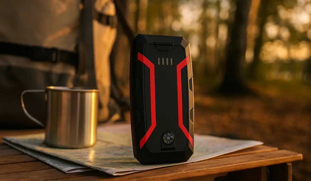 Extralink Jump 2 Car Jump Starter Power Bank, 22.2 Wh 14.8V, 600 A aprašymas - Prekės nuotrauka