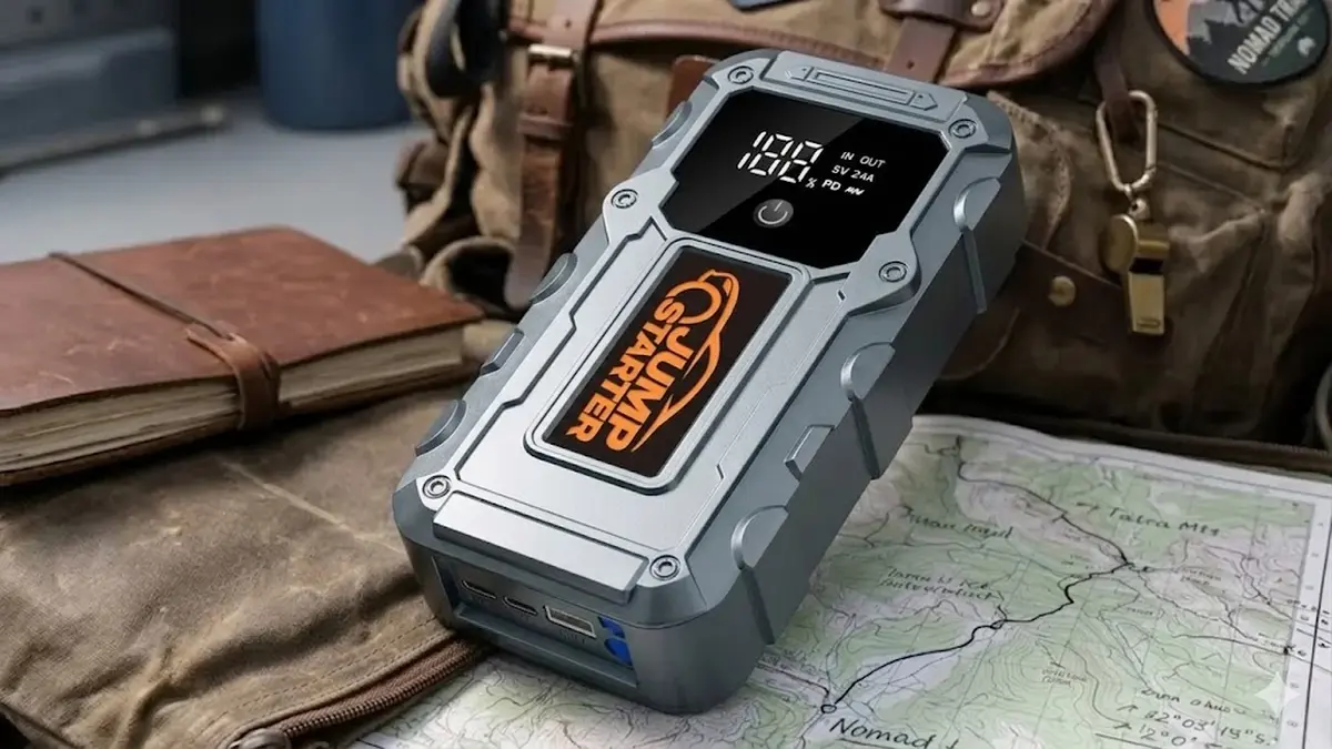EXTRALINK JUMP 34 CAR BATTERY BOOSTER AND POWERBANK aprašymas - Prekės nuotrauka