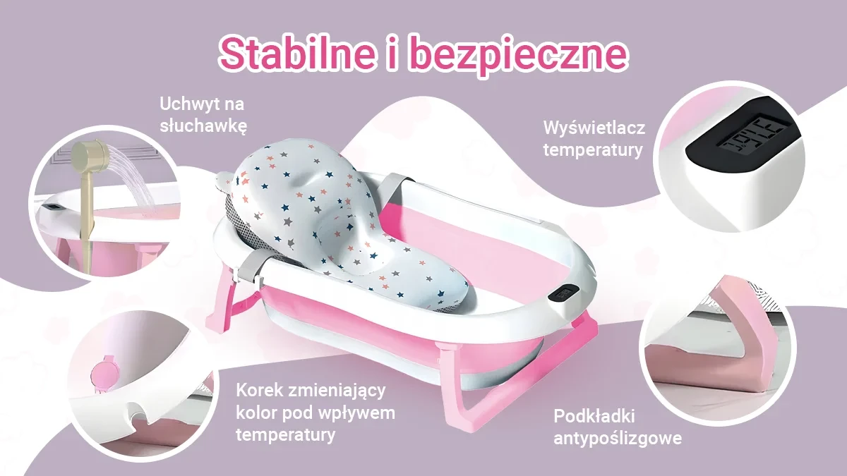 Extralink Kids | Wanienka | rožinė su termometrem LED aprašymas - Prekės nuotrauka Extralink Kids | Wanienka | rožinė su termometrem LED aprašymas - Prekės nuotrauka