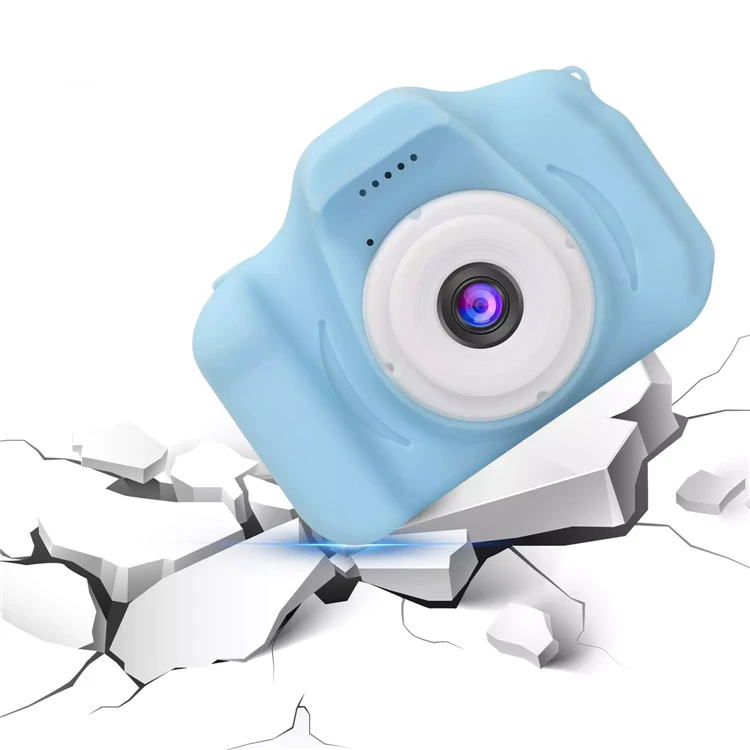 Mėlyna Extralink kids camera h20 mėlynas aprašymas - Prekės nuotrauka