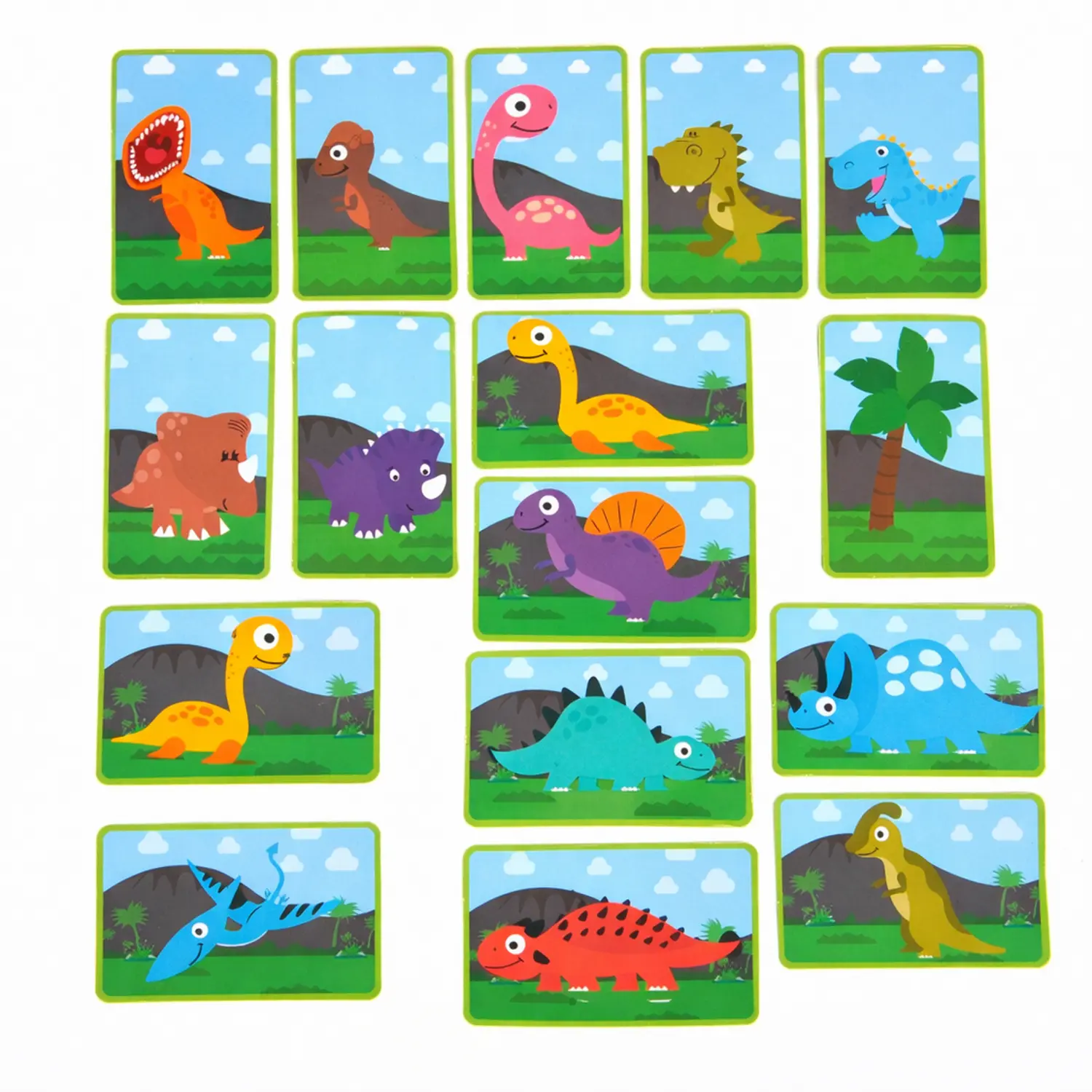 Extralink Kids, magnetinės dėlionės vaikams, magnetinė dėlionių knyga, dėlionė 64 vnt. Dinozaurai aprašymas - Prekės nuotrauka
