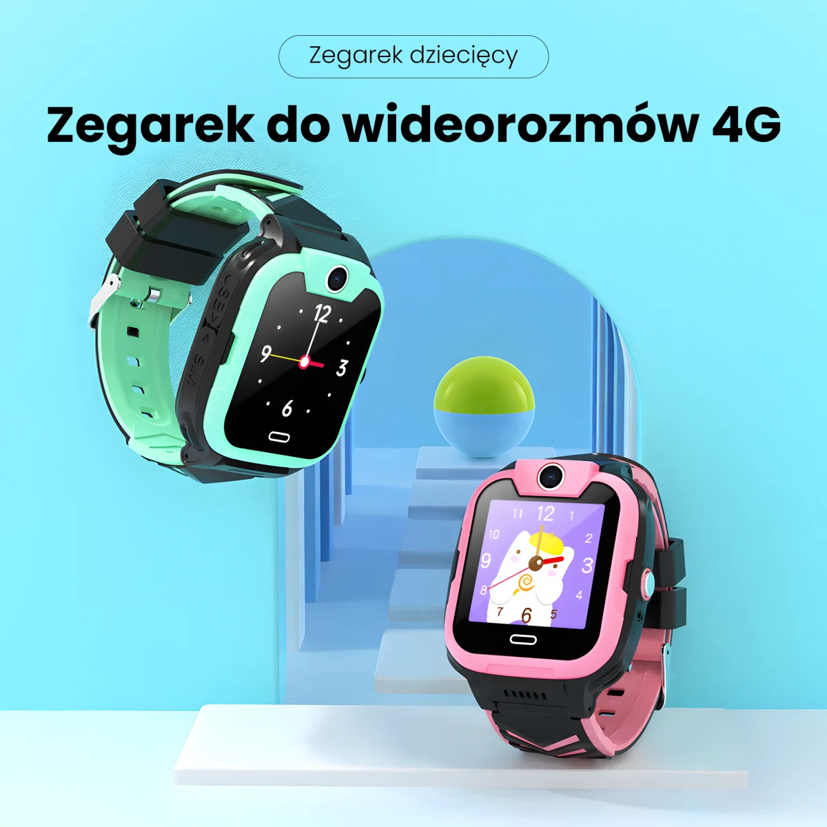 Extralink „Lifestyle Kids Y29“ | Išmanusis laikrodis vaikams | „Wi-Fi“ aprašymas - Prekės nuotrauka