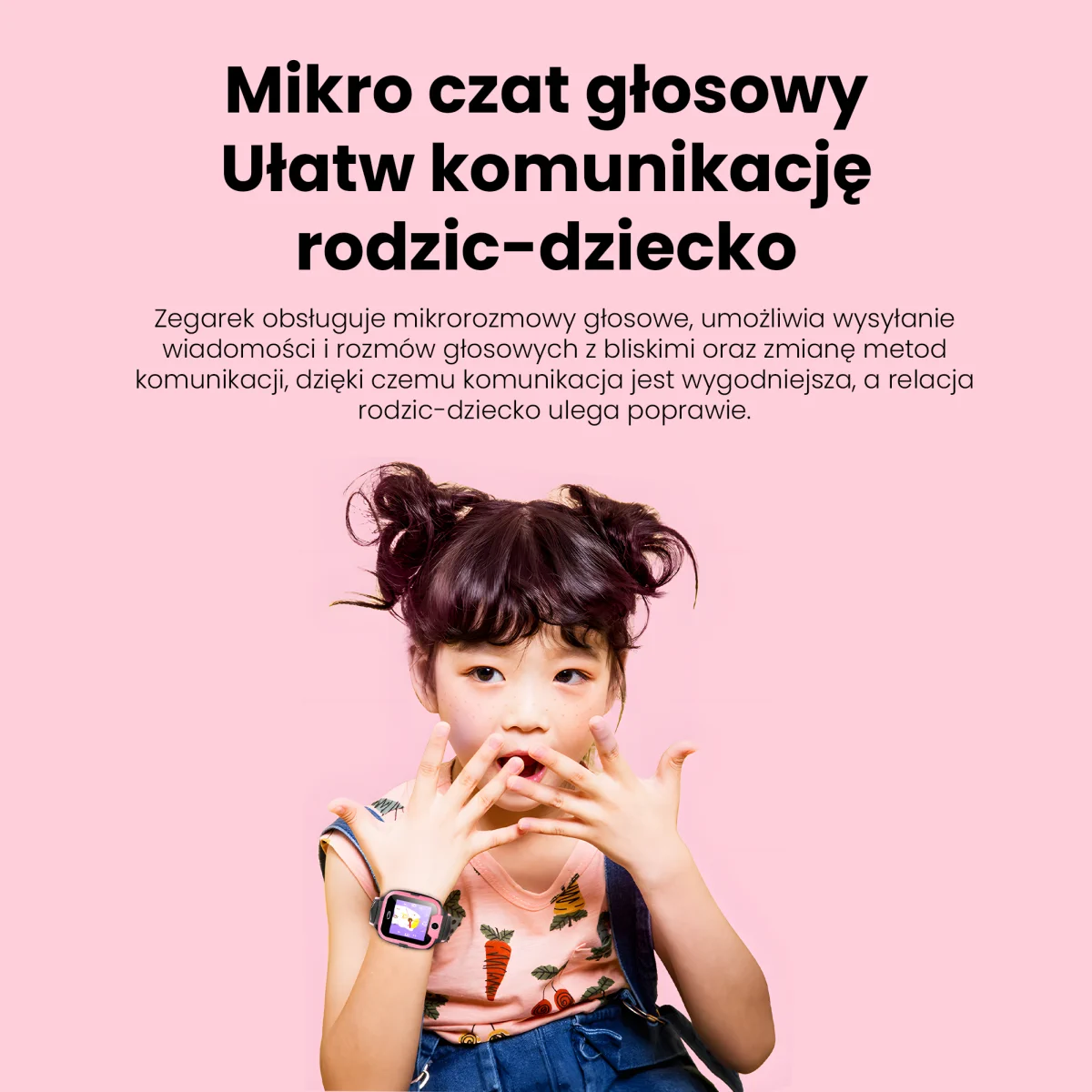 Extralink „Lifestyle Kids Y29“ | Išmanusis laikrodis vaikams | „Wi-Fi“ aprašymas - Prekės nuotrauka