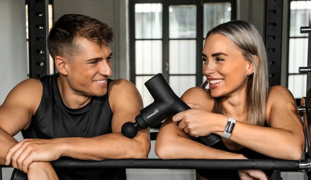 Extralink Massage Gymgun Fit 2.0 Lite Massage Gun, 4 Heads, 6 Modes aprašymas - Prekės nuotrauka