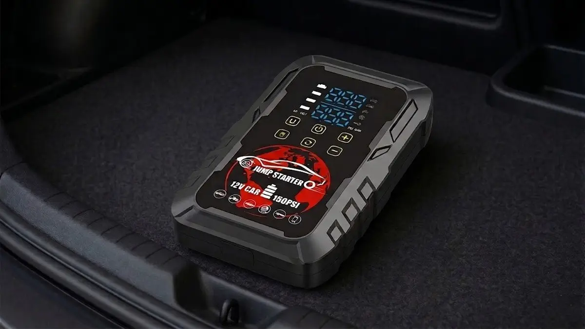 Extralink MaxJump 9 Xtreme - 2-in-1 Booster & Compressor aprašymas - Prekės nuotrauka