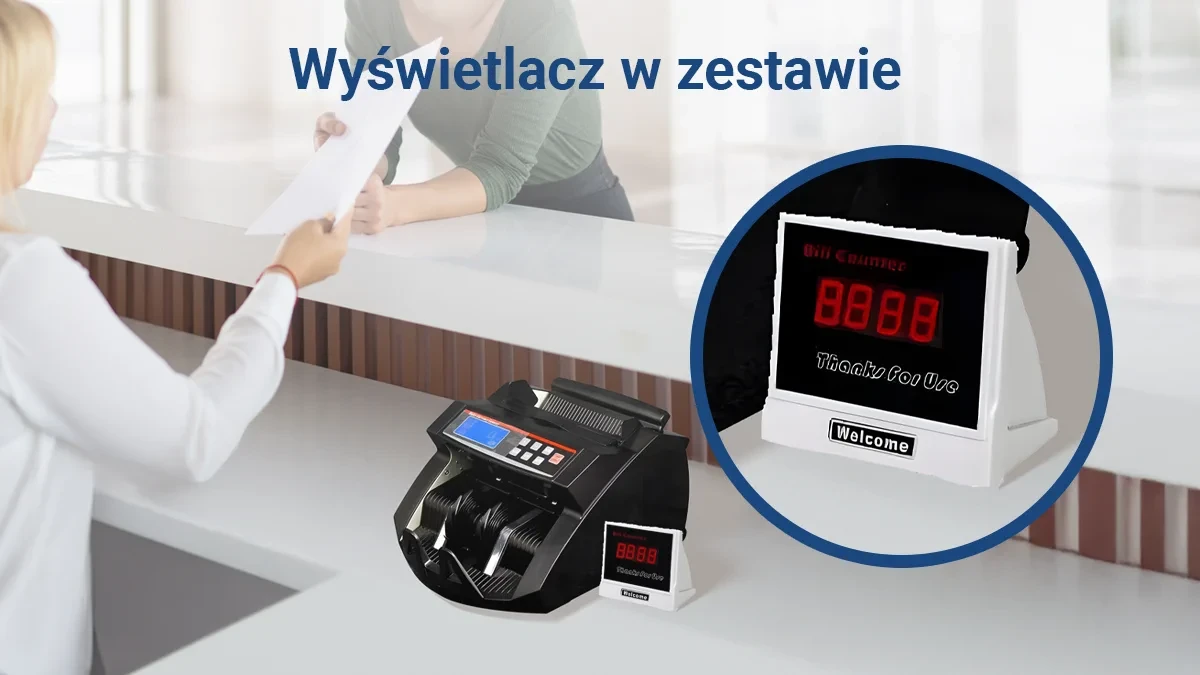 Extralink | Profesionalus banknotų skaičiuotuvas | pinigų skaičiuotuvas UV MGF juodas aprašymas - Prekės nuotrauka Extralink | Profesionalus banknotų skaičiuotuvas | pinigų skaičiuotuvas UV MGF juodas aprašymas - Prekės nuotrauka