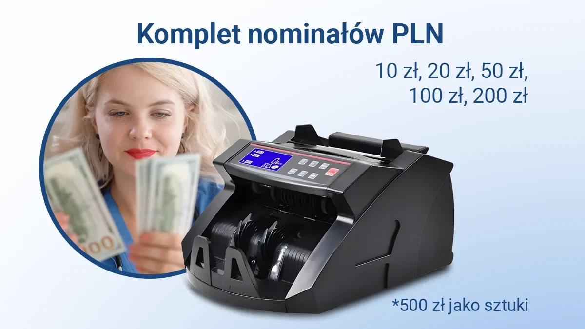 Extralink | Profesionalus banknotų skaičiuotuvas | pinigų skaičiuotuvas UV MGF juodas aprašymas - Prekės nuotrauka