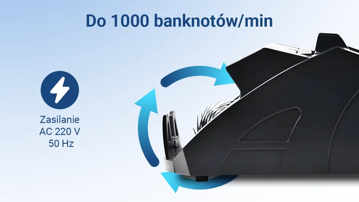 Extralink | Profesionalus banknotų skaičiuotuvas | pinigų skaičiuotuvas UV MGF juodas aprašymas - Prekės nuotrauka Extralink | Profesionalus banknotų skaičiuotuvas | pinigų skaičiuotuvas UV MGF juodas aprašymas - Prekės nuotrauka