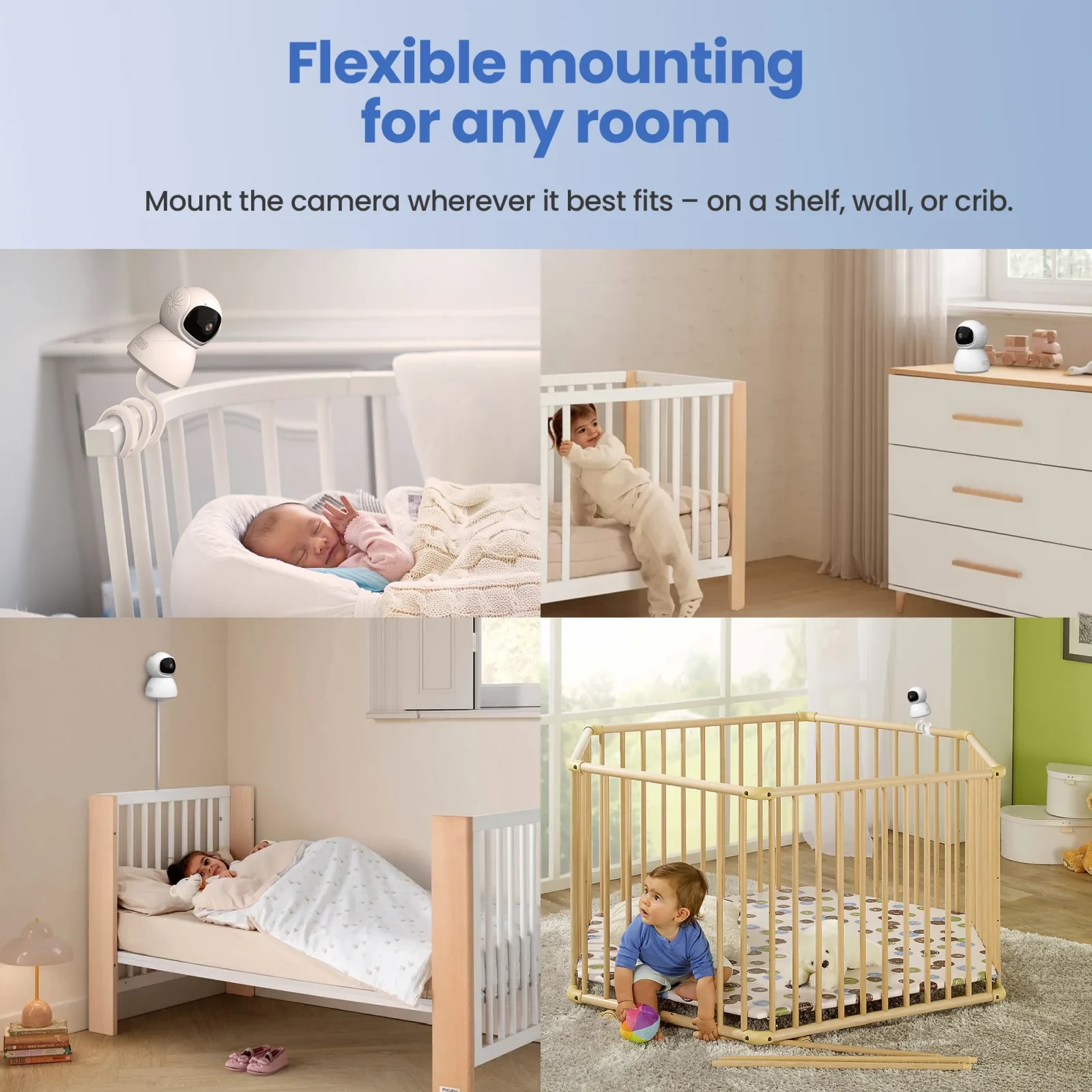 Extralink Reya | Mobili auklė | MO570 su monitorem 5' VOX 2,4 GHz aprašymas - Prekės nuotrauka Extralink Reya | Mobili auklė | MO570 su monitorem 5' VOX 2,4 GHz aprašymas - Prekės nuotrauka