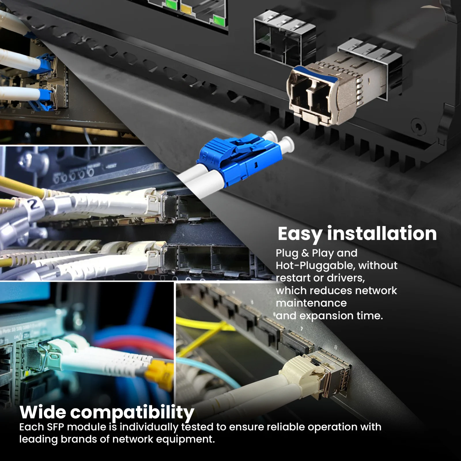 „Extralink SFP 10g“ 2 SFP modulių pakuotė