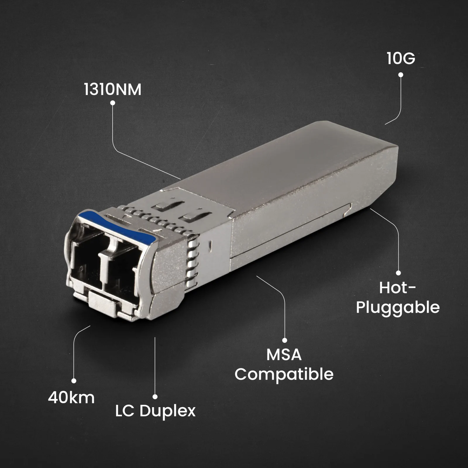 „Extralink SFP 10g“ 2 SFP modulių pakuotė