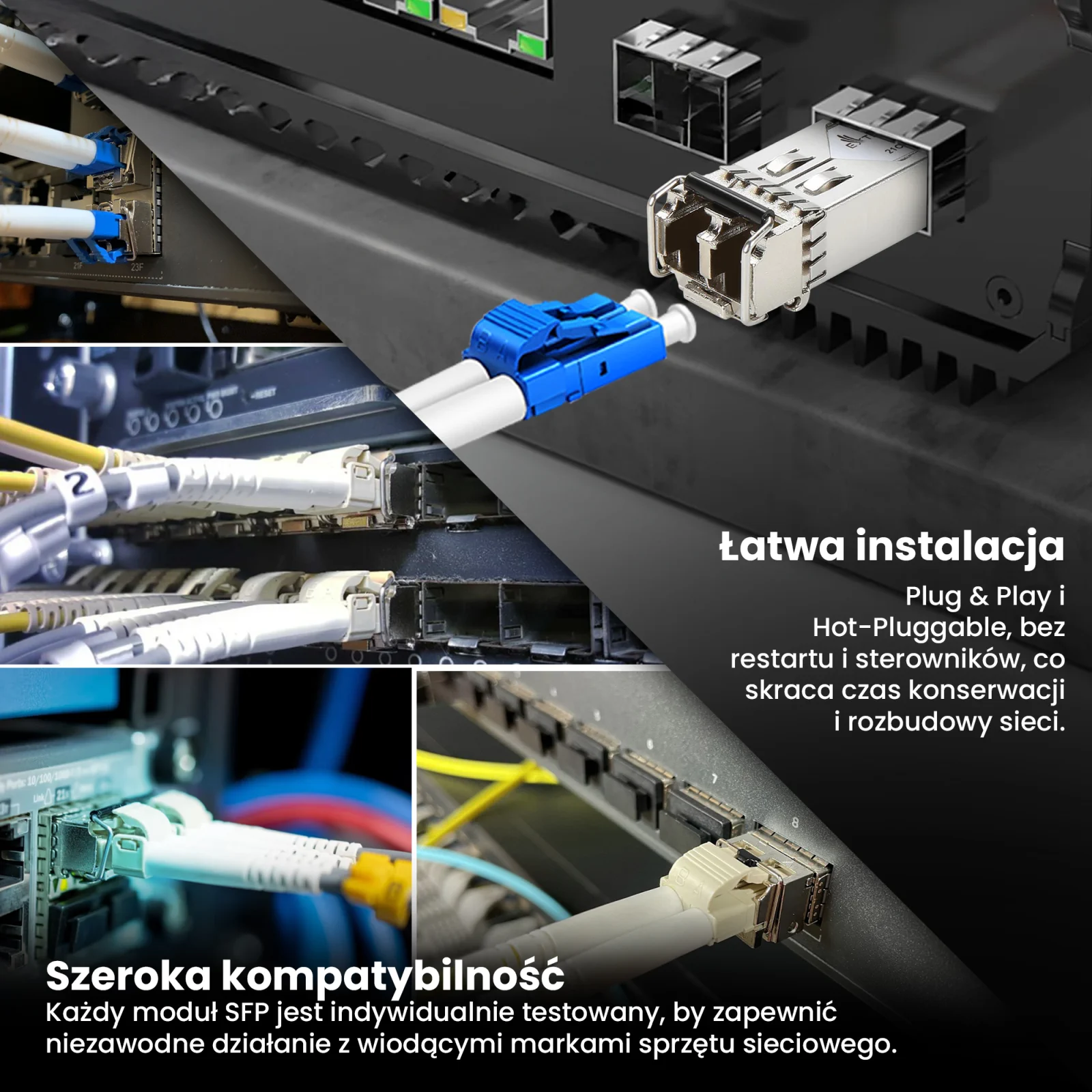 Šakotuvas Modulis SFP ExtraLink EXTRALINK SFP 1.25G 850NM 550M MM DOM 2-PACK (SKIRTA HP / ARUBA) aprašymas - Prekės nuotrauka