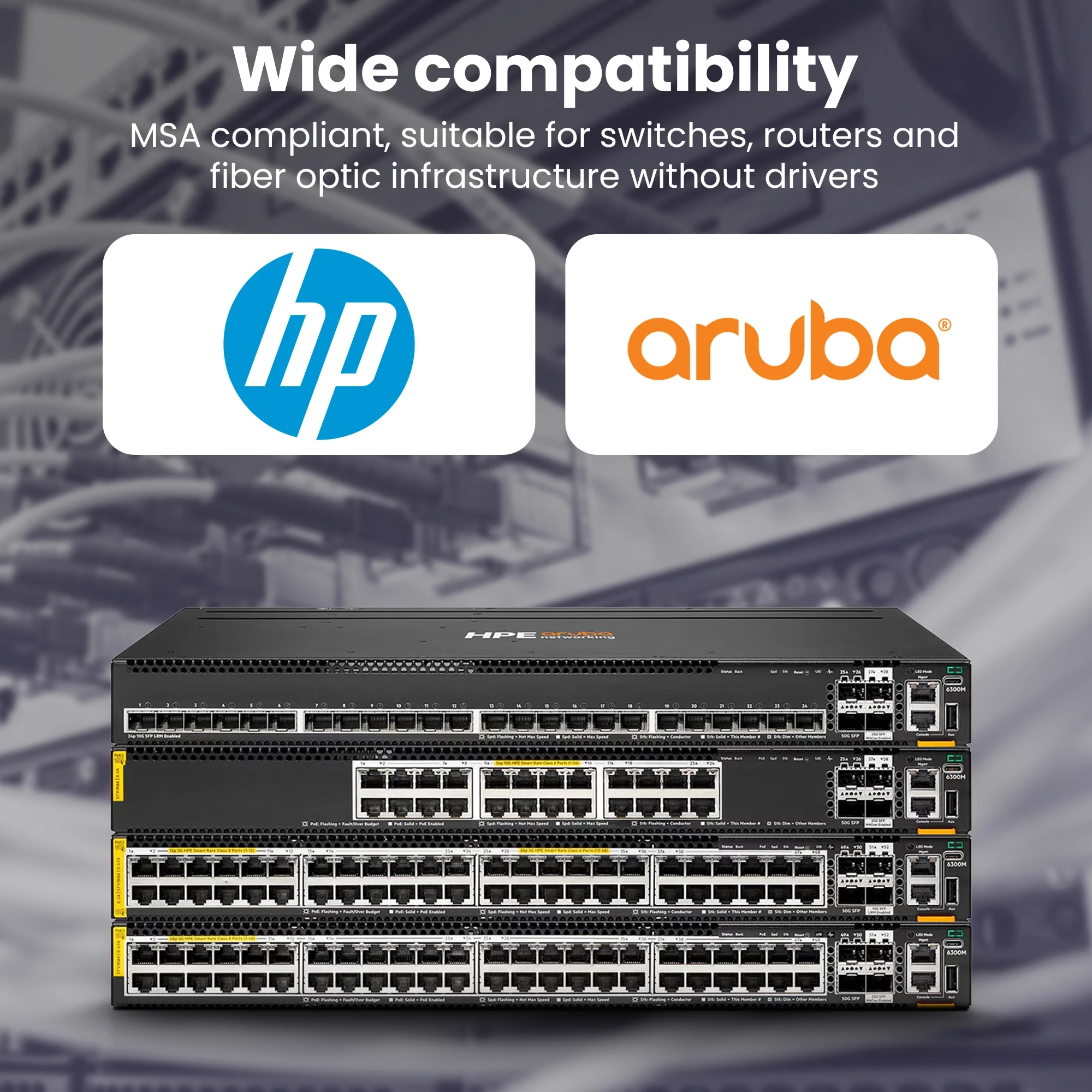 Šakotuvas Extralink SFP 1.25G 2 vnt. | Modulis SFP | 1,25 Gbps, LC/UPC, 1310 nm, 20 km, vieno režimo, DOM (skirta HP / Aruba) aprašymas - Prekės nuotrauka Šakotuvas Extralink SFP 1.25G 2 vnt. | Modulis SFP | 1,25 Gbps, LC/UPC, 1310 nm, 20 km, vieno režimo, DOM (skirta HP / Aruba) aprašymas - Prekės nuotrauka