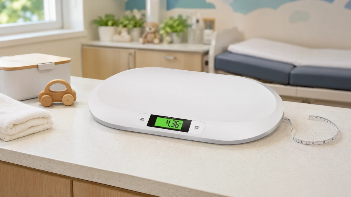 Virtuvinės svarstyklės Extralink Smart Life Baby Scale B5 | Svarstyklės kūdikiams | aprašymas - Prekės nuotrauka