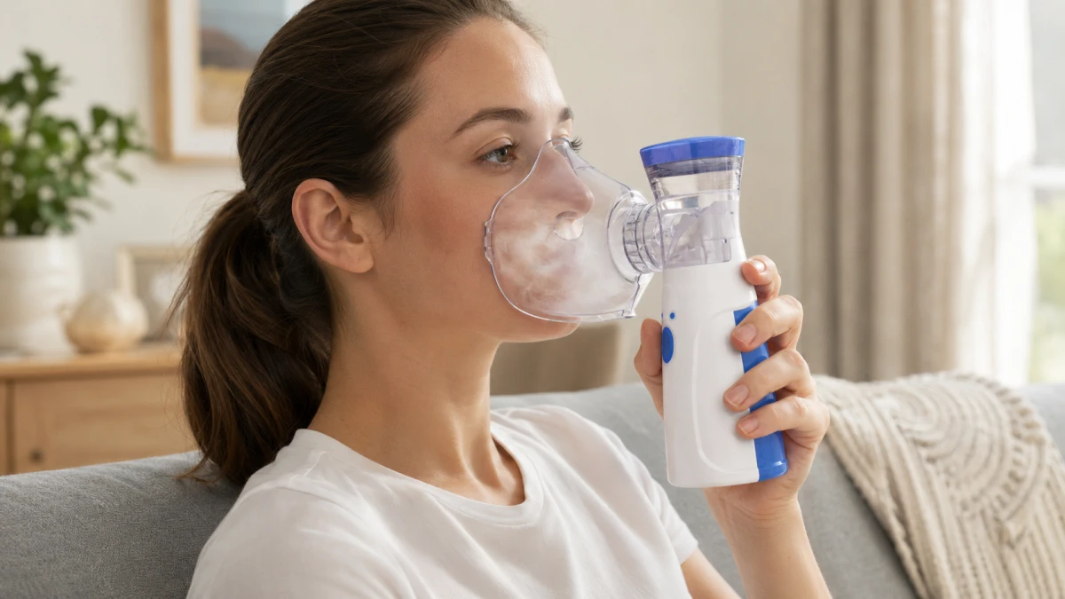 EXTRALINK SMART LIFE INHALATOR NEŠIOJAMASIS NEBULIZATORIUS N1 aprašymas - Prekės nuotrauka