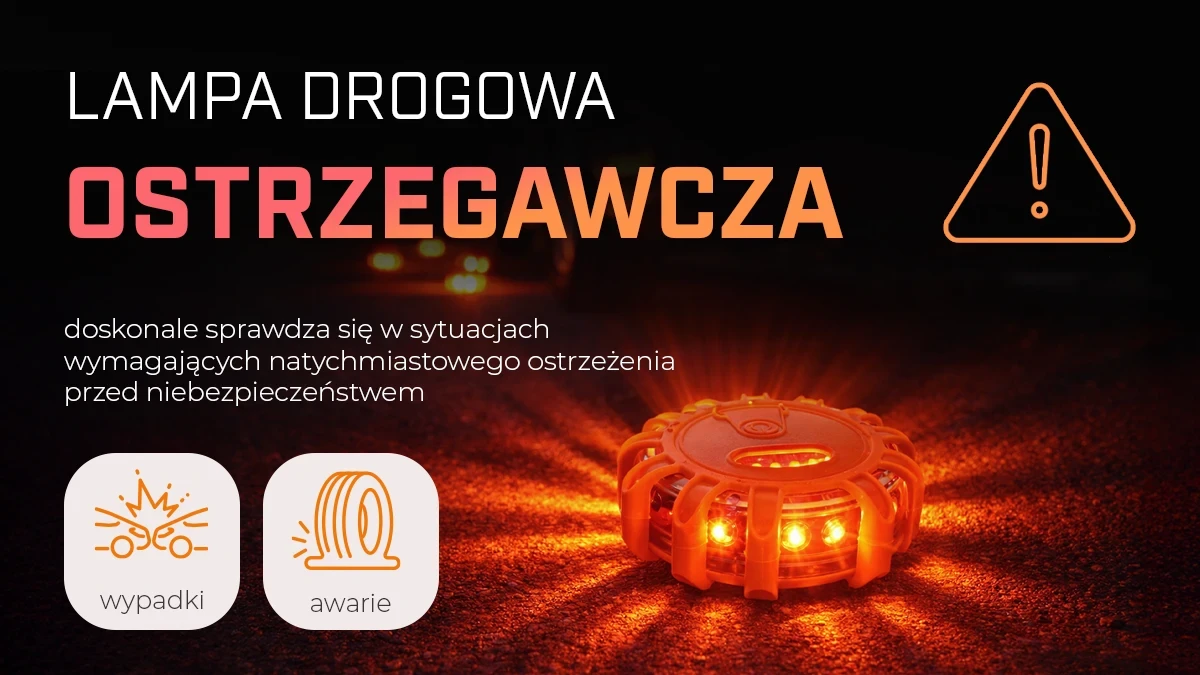 EXTRALINK SMARTLIFE SYGNALIZATOR DROGOWY LED FLARA DROGOWA USB-C aprašymas - Prekės nuotrauka