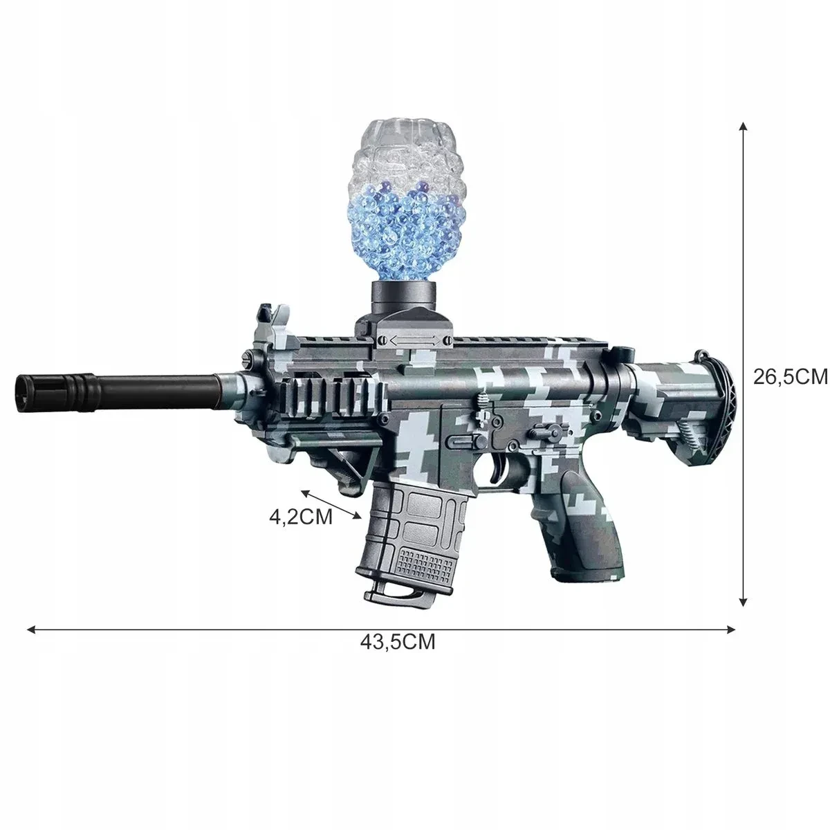 EXTRALINK TOYS GEL BALL GUN aprašymas - Prekės nuotrauka