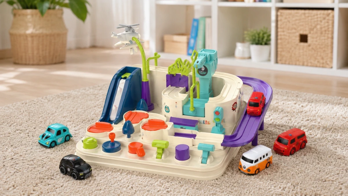 ExtraLink EXTRALINK TOYS ŽAISLINIAI AUTOMOBILIAI SMART TRACK aprašymas - Prekės nuotrauka