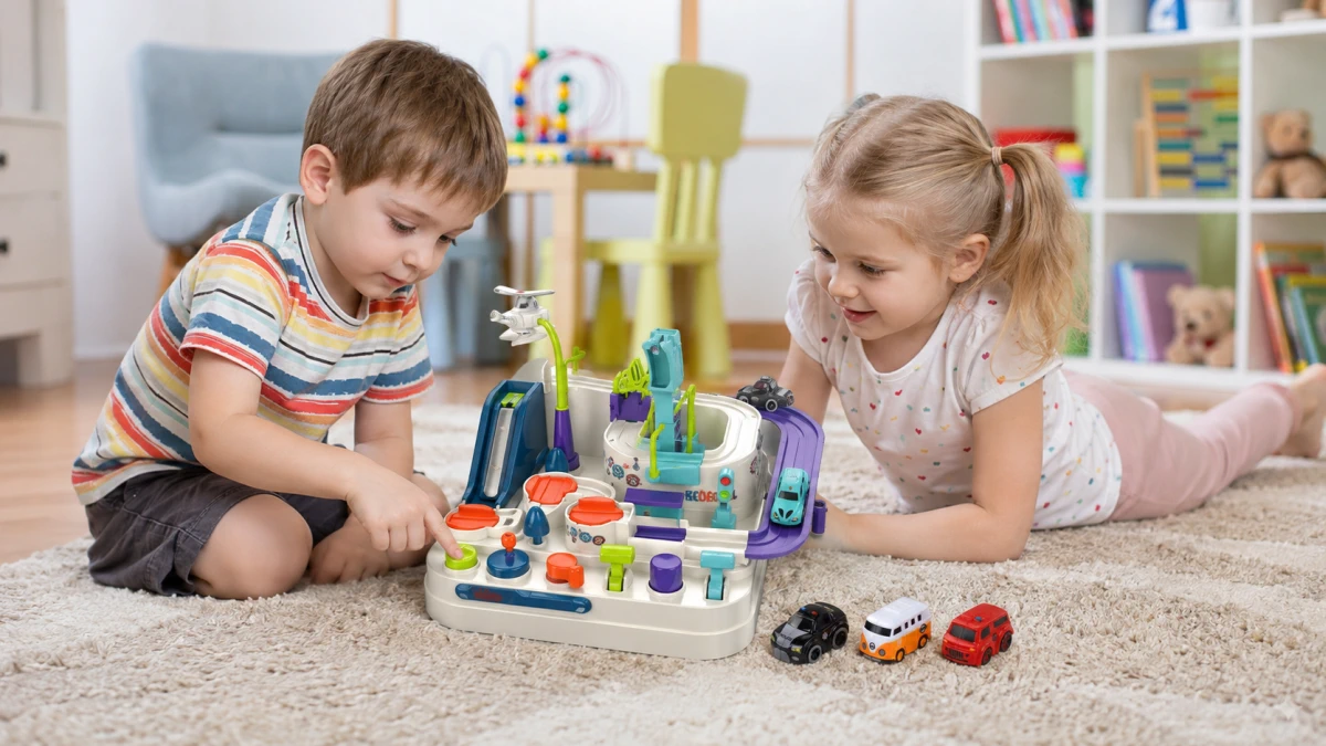 ExtraLink EXTRALINK TOYS ŽAISLINIAI AUTOMOBILIAI SMART TRACK aprašymas - Prekės nuotrauka