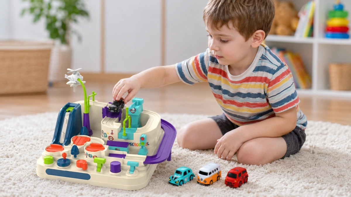 ExtraLink EXTRALINK TOYS ŽAISLINIAI AUTOMOBILIAI SMART TRACK aprašymas - Prekės nuotrauka