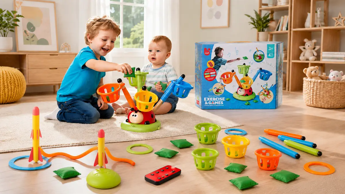 Extralink Toys | Interactive Game Toy | 4-in-1 Ladybird aprašymas - Prekės nuotrauka