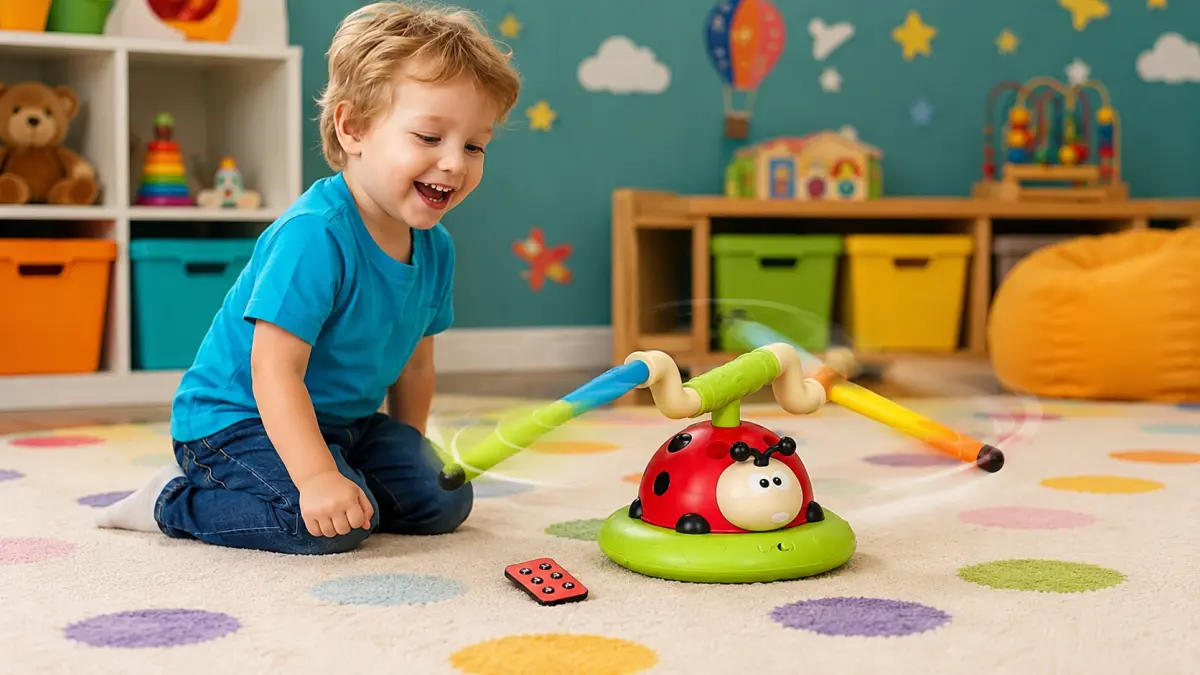 Extralink Toys | Interactive Game Toy | 4-in-1 Ladybird aprašymas - Prekės nuotrauka