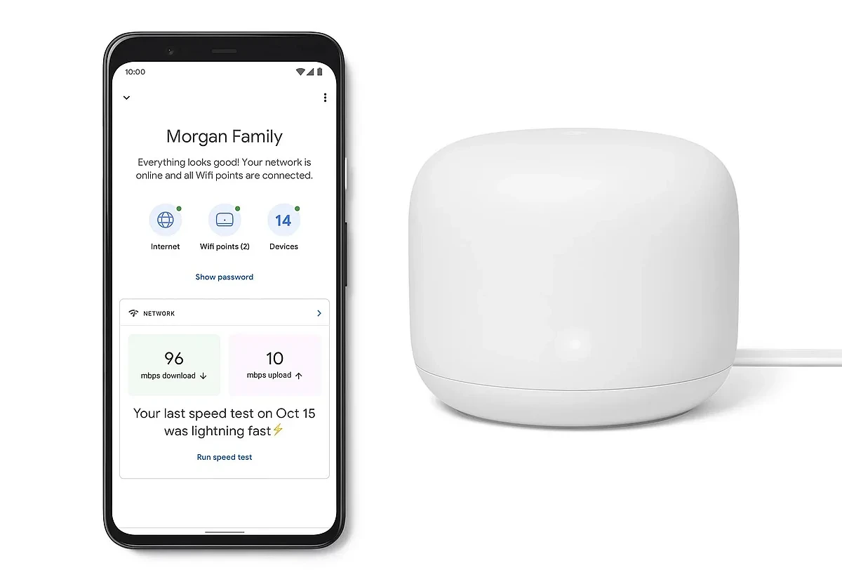 Google Maršrutizatorius Nest 2-pak (GA00822-FR) aprašymas - Prekės nuotrauka