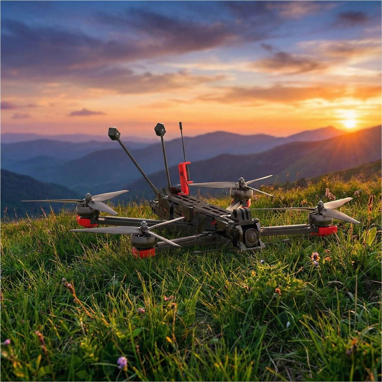 iFlight Chimera 7 Pro V2 O4 6S HD | FPV Drone | aprašymas - Prekės nuotrauka