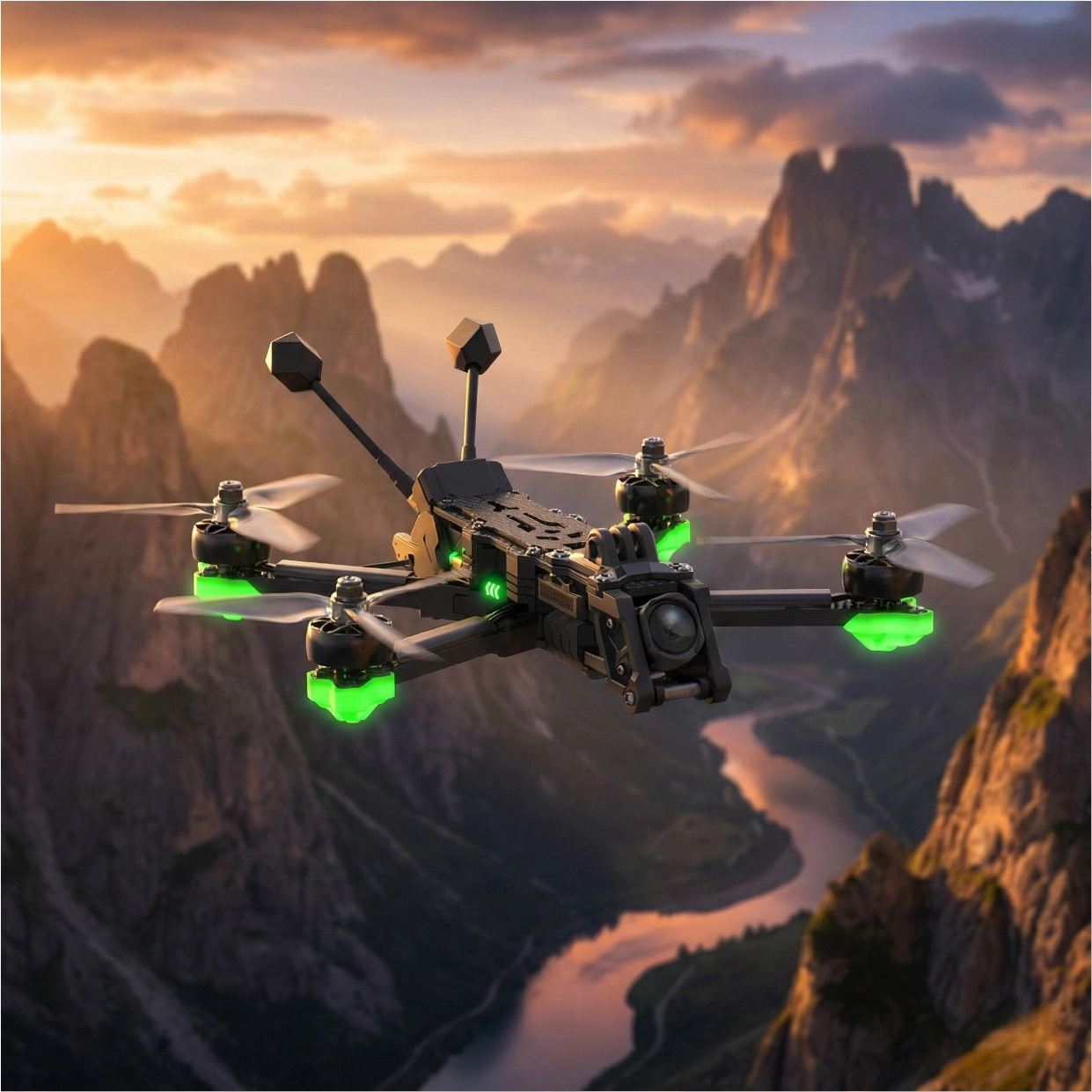 iFlight Nazgul Evoque F5 V3 O4 6S HD | FPV drone | aprašymas - Prekės nuotrauka