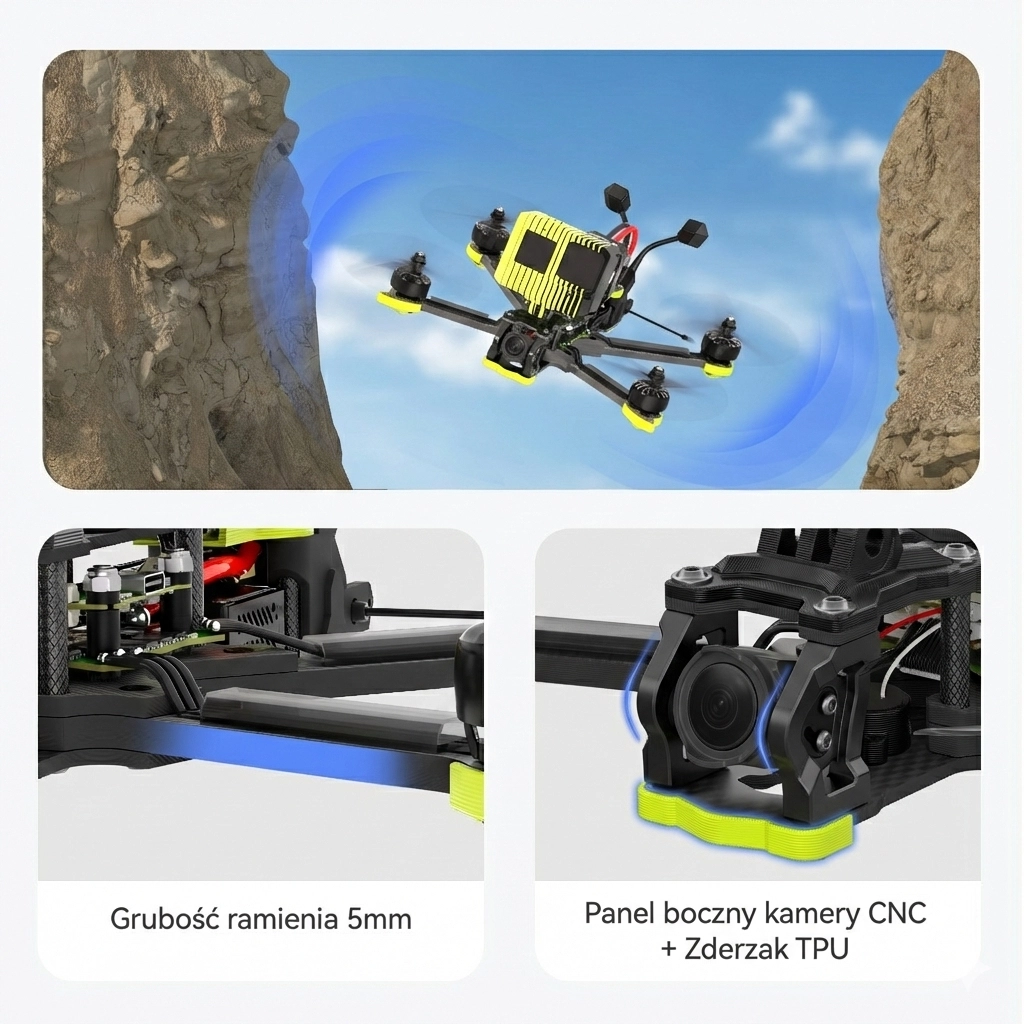 iFlight Nazgul XL5 ECO V1.1 6S | FPV drone | aprašymas - Prekės nuotrauka
