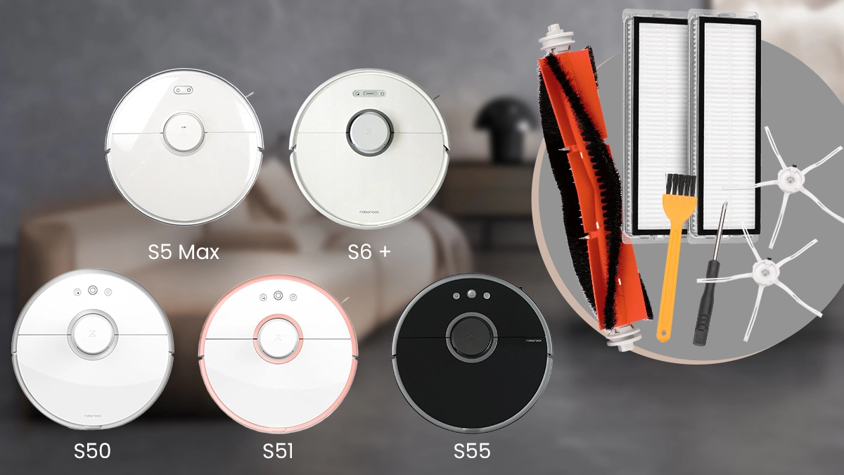 Extralink Roborock | Rinkinys dalys | skirtas Roborock S5 MAX S6 S50 S51 S55 dulkių siurbliui aprašymas - Prekės nuotrauka