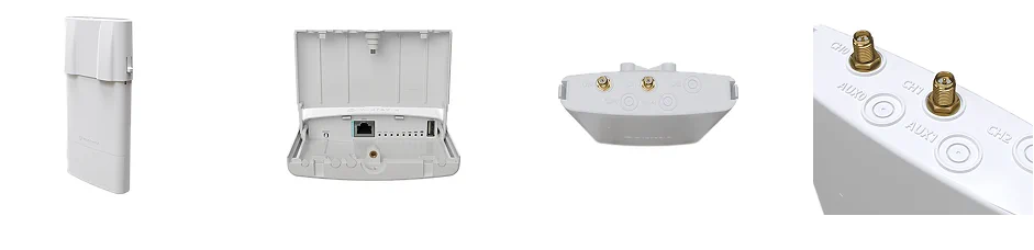 Maršrutizatorius Mikrotik NetBox 5 kirvis | Prieigos taškas | L11UG-5HaxD-NB, WiFi6, 1x RJ45 1000Mb/s, USB, IP54 aprašymas - Prekės nuotrauka