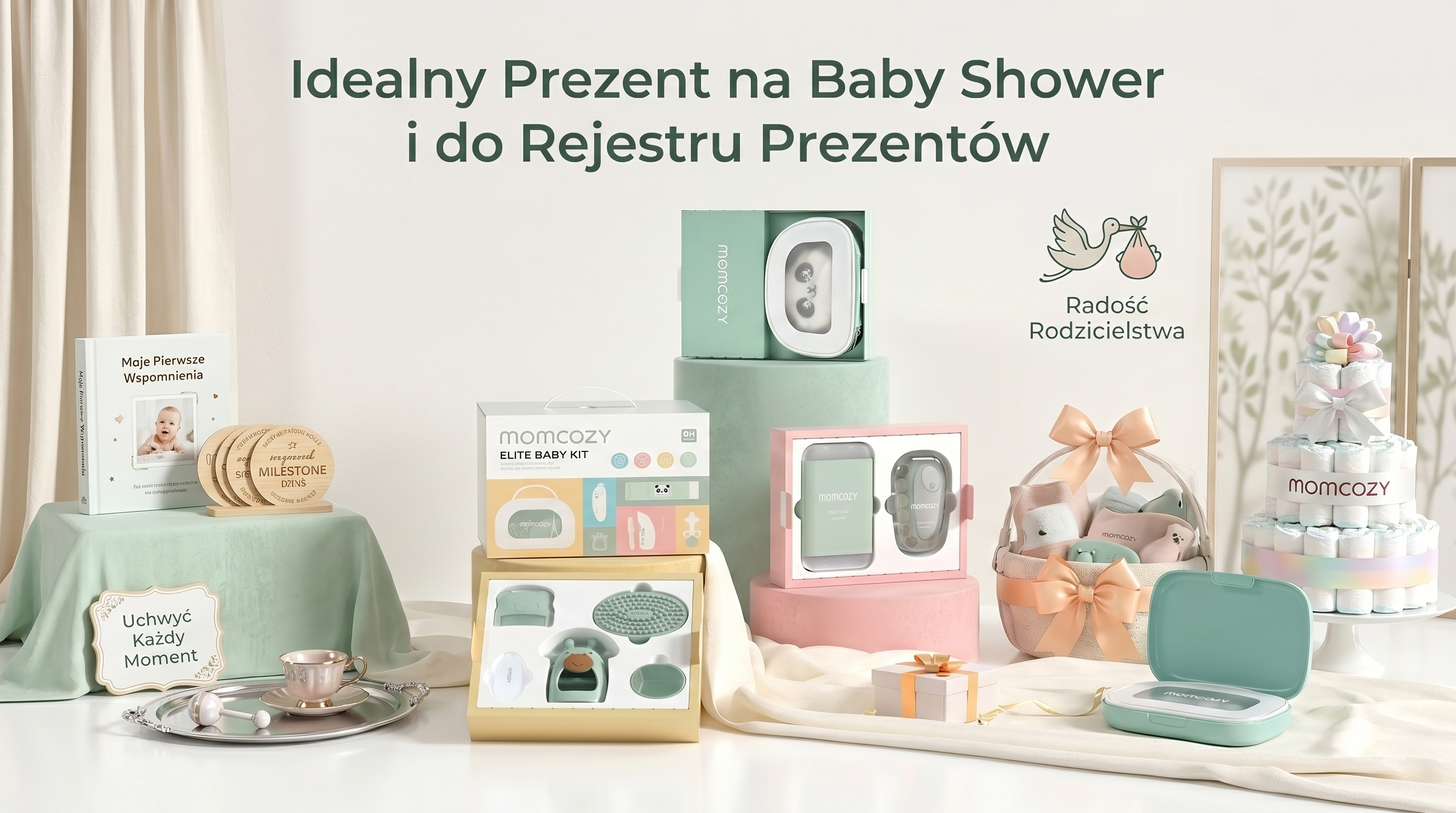 Momcozy VISKAS VIENAME ELITE KŪDIKIŲ RINKINYS aprašymas - Prekės nuotrauka
