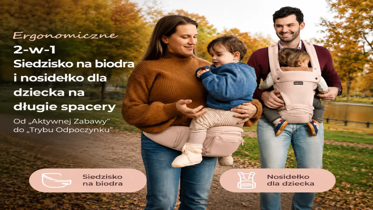 MOMCOZY BABY CARRIER WITH HIP SEAT AIR MESH-Rožinis aprašymas - Prekės nuotrauka