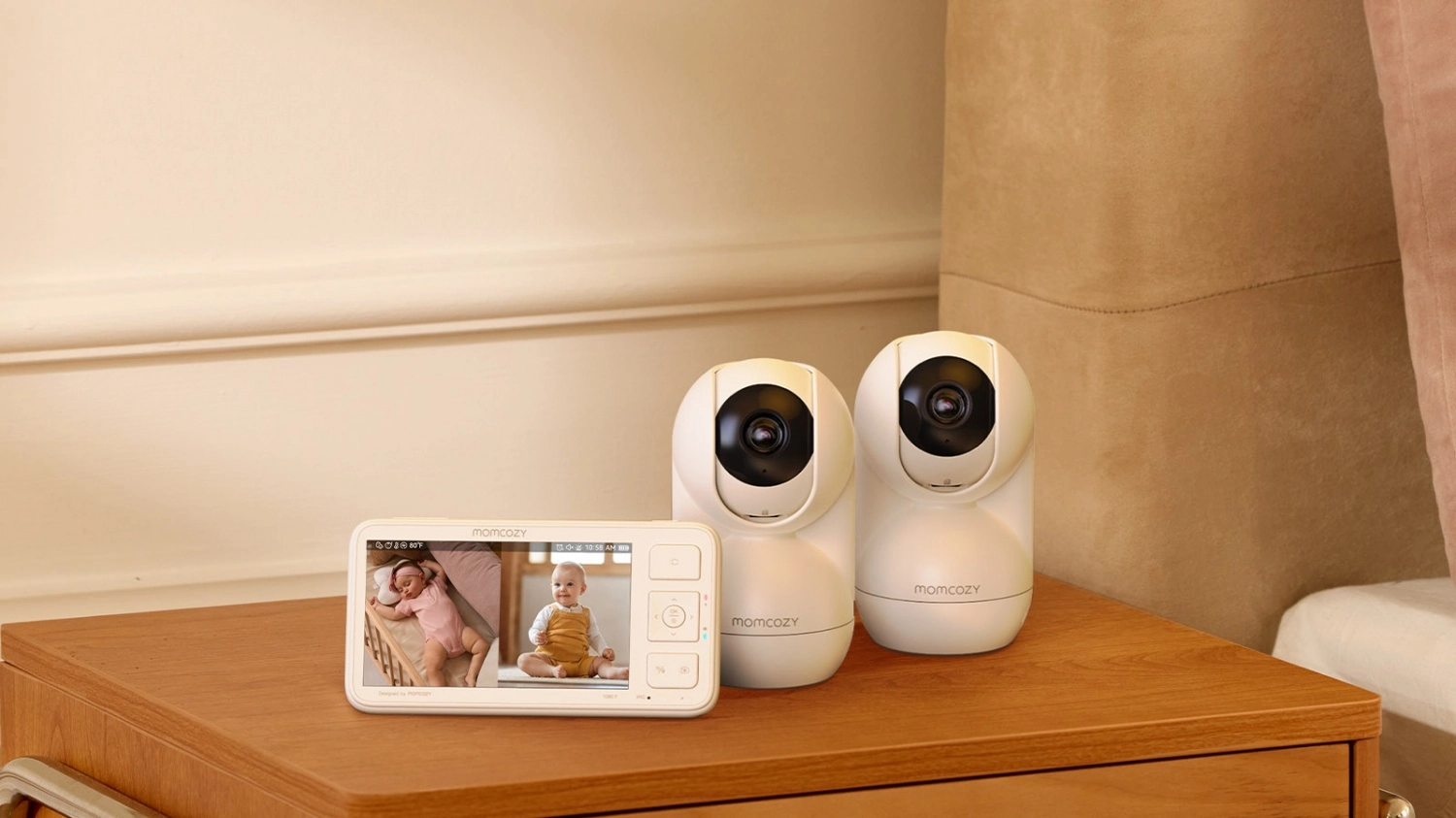 Niania Momcozy Momcozy BM03 Video Baby Monitorius | Mobili auklė | 5.5