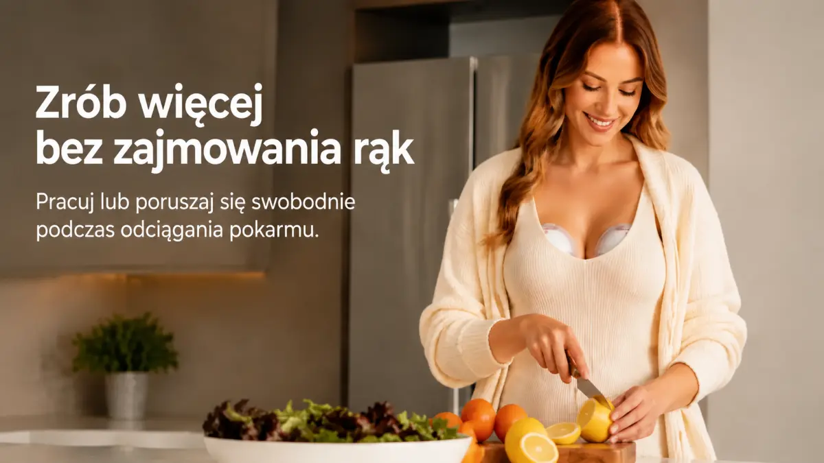 Momcozy M5 Smart Wearable Breast Pump – | Shell breast pump | App control, wireless, single, pilkas aprašymas - Prekės nuotrauka