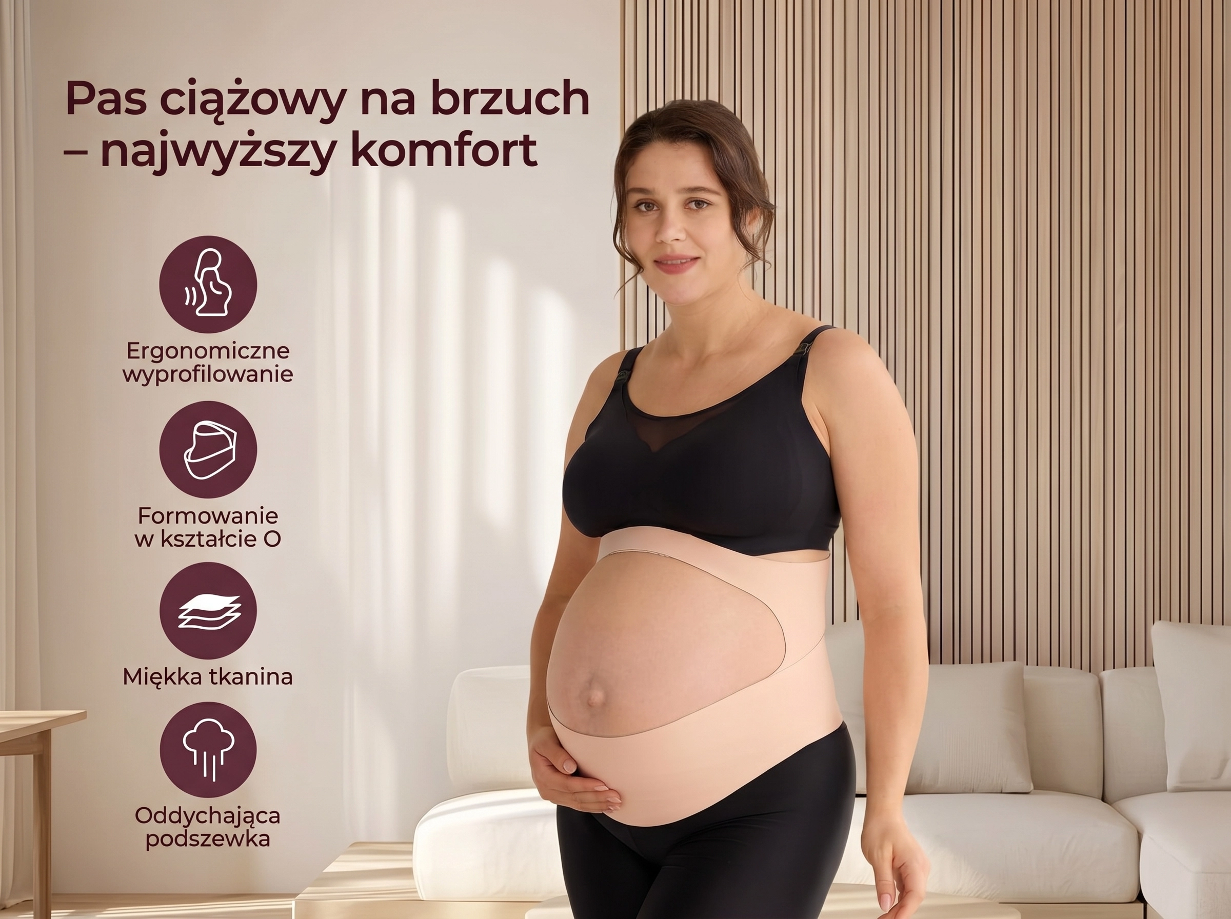 Nėštumo diržas Momcozy Nėščiosios pilvo juosta odai L aprašymas - Prekės nuotrauka Nėštumo diržas Momcozy Nėščiosios pilvo juosta odai L aprašymas - Prekės nuotrauka