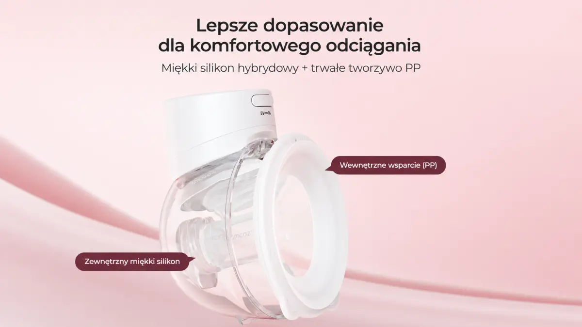 Momcozy S12 Pro Quick Rožinė Double Pack | Shell breast pump | Wireless, double, pink colour aprašymas - Prekės nuotrauka