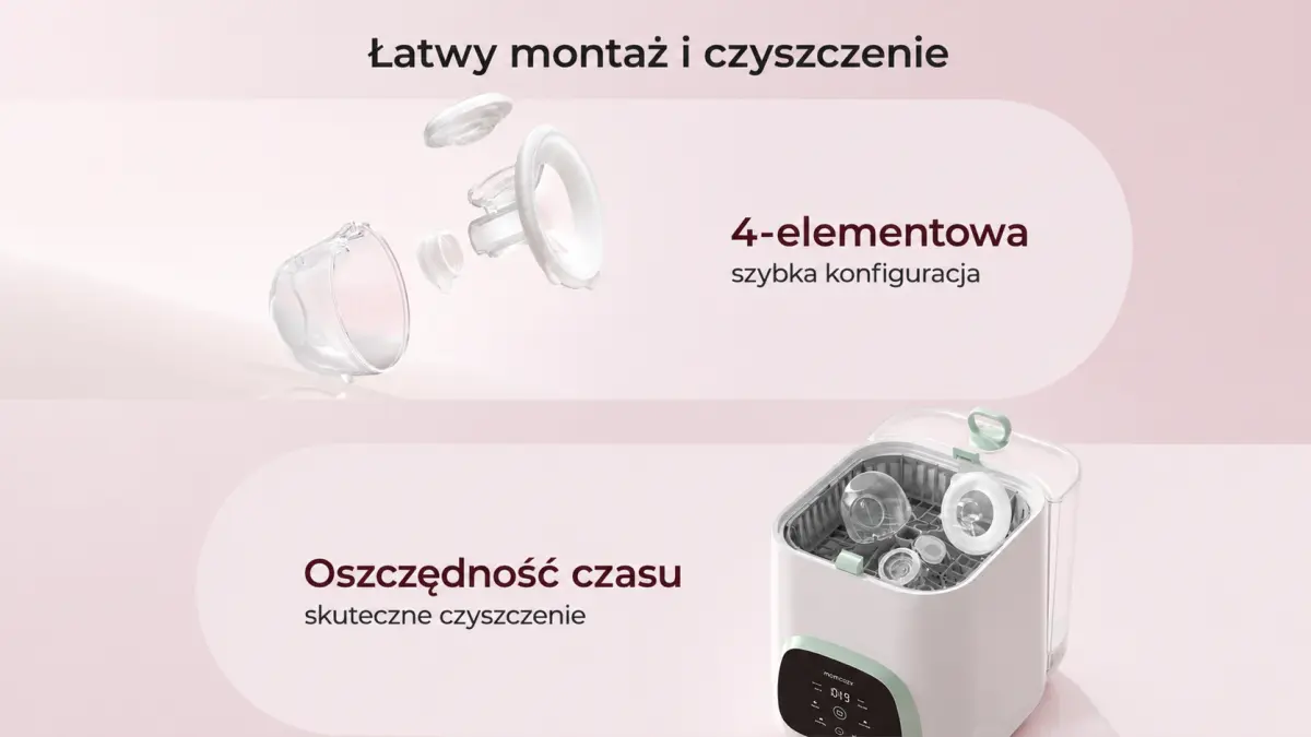 Momcozy MOMCOZY S12 Pro Quick | Pientraukis muszlowy | Bezprzewodowy, pojedynczy, spalva rožinė aprašymas - Prekės nuotrauka