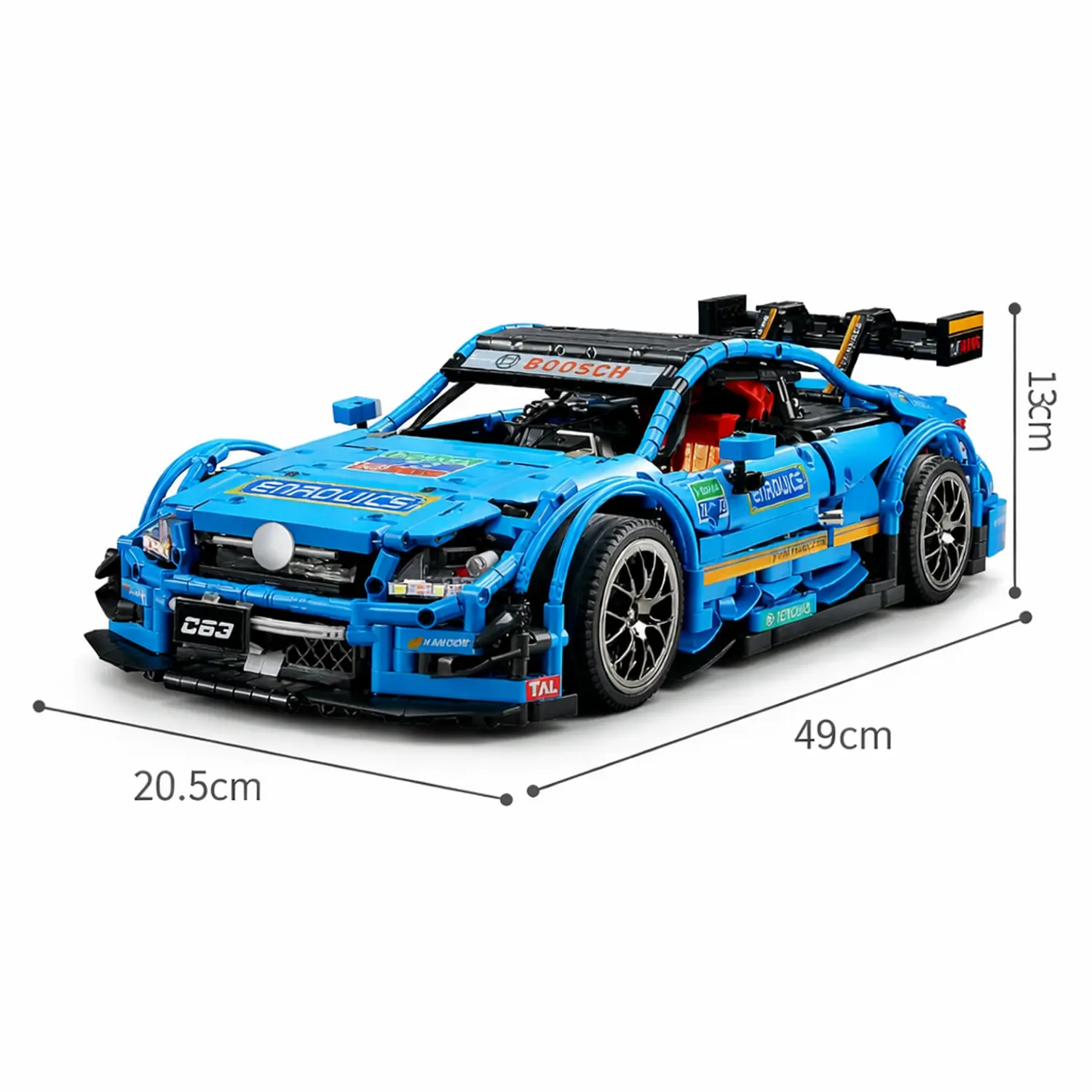 MOULD KING - C63 RACING CAR | SET 13073 - 1989 PCS aprašymas - Prekės nuotrauka