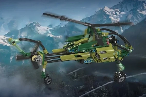 MOULD KING - EXPLORATION HELICOPTER | SET 24052 - 284 PCS aprašymas - Prekės nuotrauka
