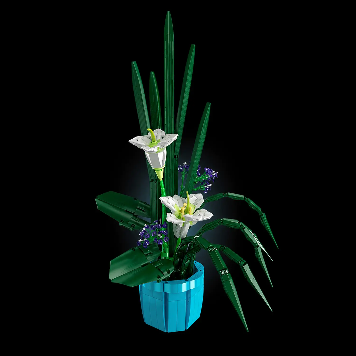 Mould King Mould King Fairy Lily Bouquet 10023 | Rinkinys klocków | 1513 dalys aprašymas - Prekės nuotrauka