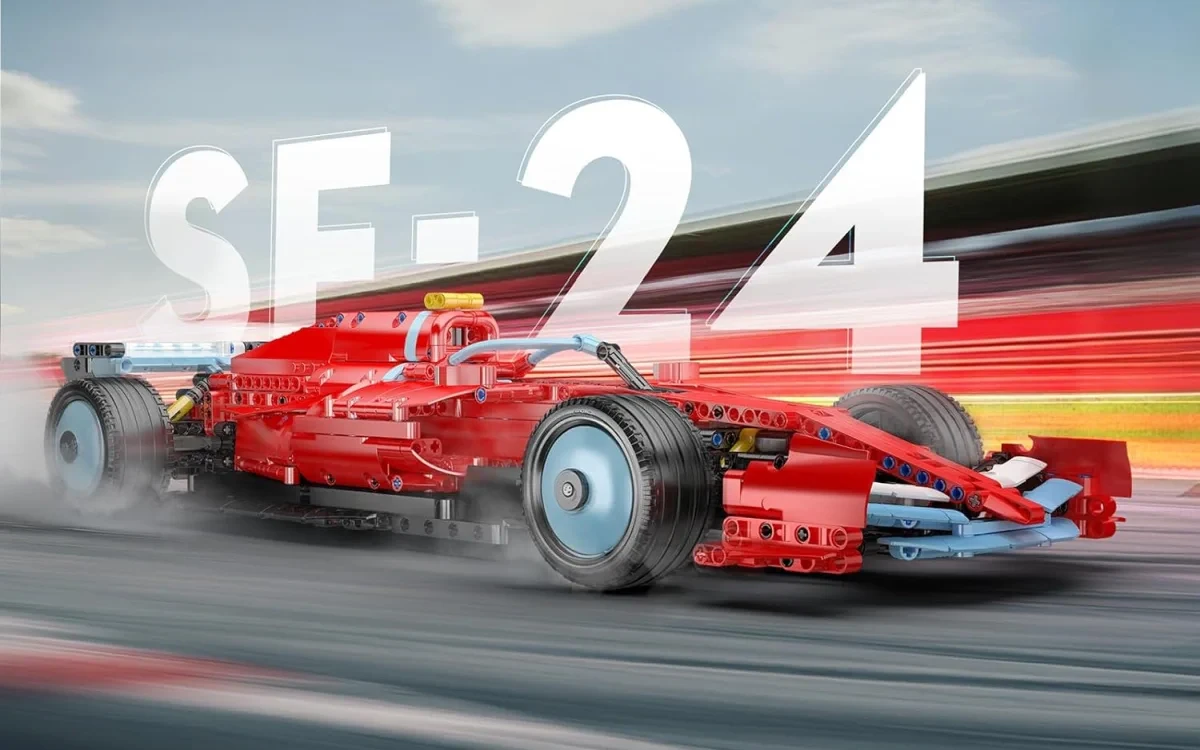 MOULD KING - FE SF-24 RACING CAR | SET 13209 - 1401 PCS aprašymas - Prekės nuotrauka