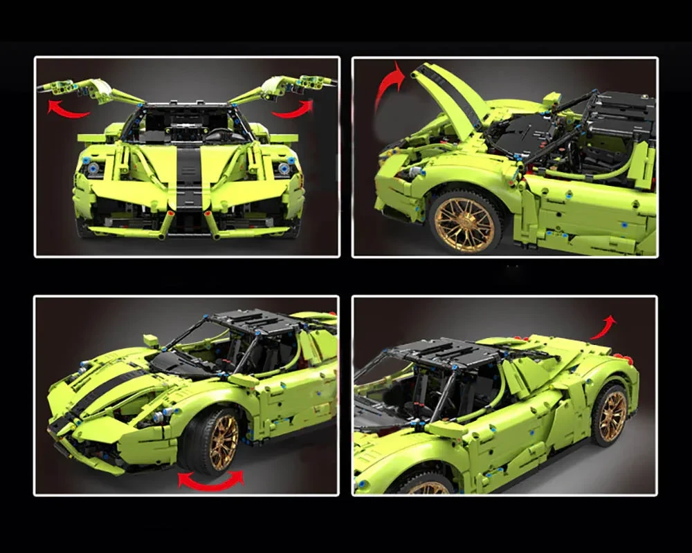 MOULD KING - FERRARIRS ENZO | SET 13074 - 2790 PCS aprašymas - Prekės nuotrauka