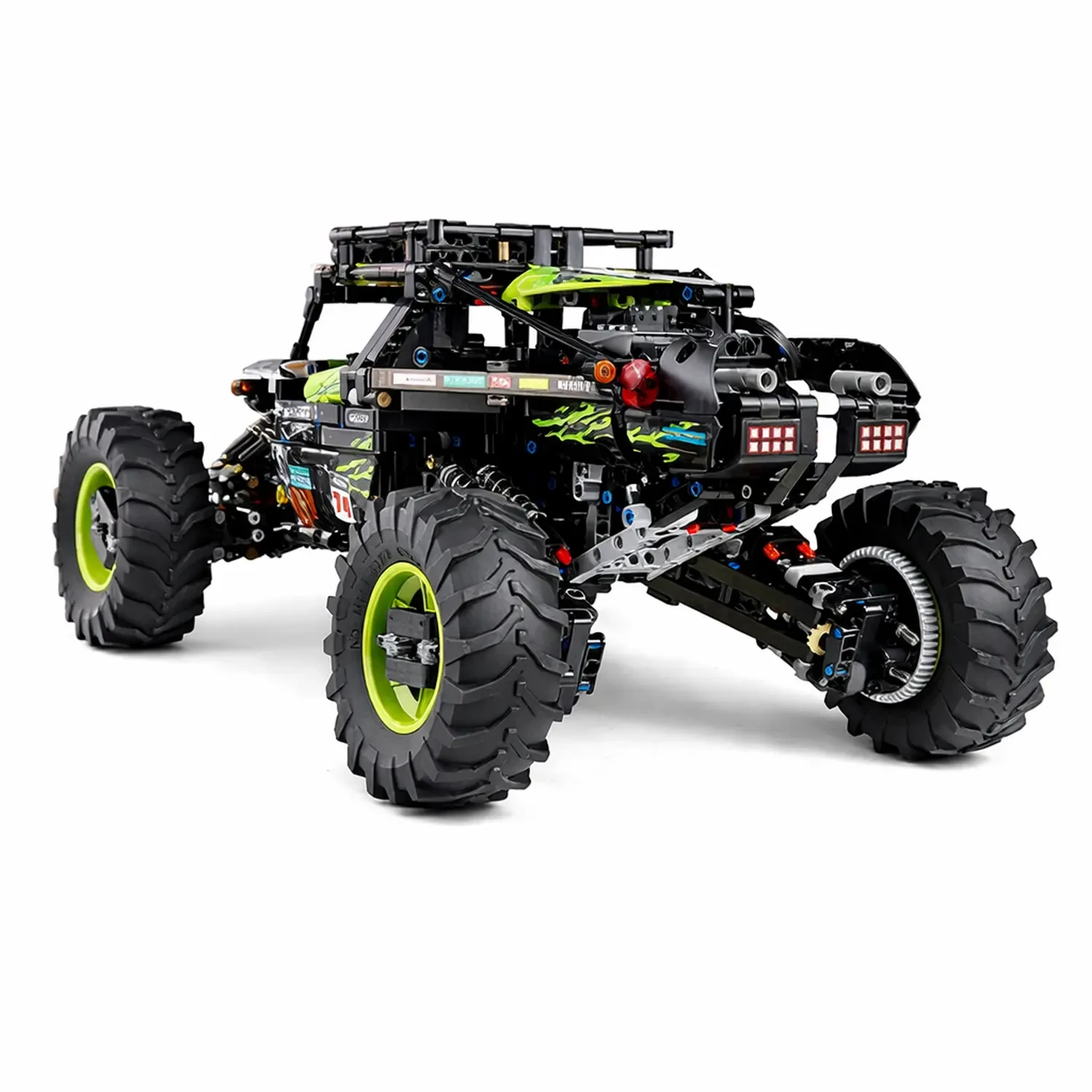Polesie MOULD KING - Žalias HOUND BUGGY | SET 18002S - 2016 PCS aprašymas - Prekės nuotrauka