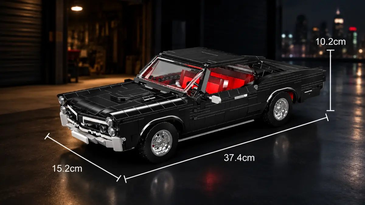 Polesie Mould King „Mold King GTO Classic Muscle Car 10199“ | Kaladėlių rinkinys | 1563 elementai aprašymas - Prekės nuotrauka Polesie Mould King „Mold King GTO Classic Muscle Car 10199“ | Kaladėlių rinkinys | 1563 elementai aprašymas - Prekės nuotrauka